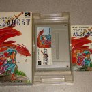 ALCAHEST SQUARE SFC 100% COMPLETE BOXED SUPER FAMICOM