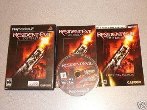 RESIDENT EVIL OUTBREAK FILE PS2 110% COMPLETE