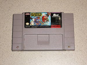 MARIO'S TIME MACHINE SUPER NINTENDO SNES
