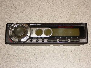 PANASONIC DPG655 CD FACEPLATE DPG 655 FACE PLATE