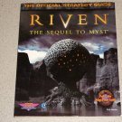 RIVEN OFFICIAL PRIMA STRATEGY GUIDE PC FULL MAP BOOK