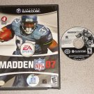 MADDEN 07 2007 FOOTBALL GAMECUBE PLAYS ON THE WII