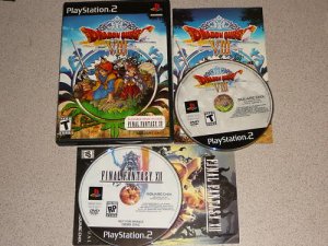 DRAGON QUEST VIII 8 2 DISC PS2 PLAYSTATION 2 COMPLETE