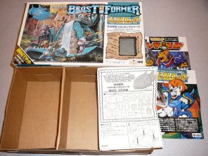 SHOCKING SHARK BASE BATTLE BEAST JAPANESE BOX INSERTS