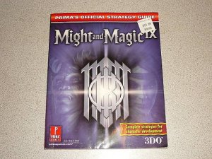 MIGHT AND MAGIC IX 9 STRATEGY GUIDE PC PRIMA GAMES SC