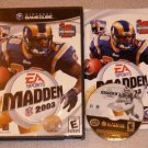 MADDEN 2003 03 FOOTBALL GAMECUBE COMPLETE PLAYS WII