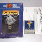 GATO ATARI XE XL 800 BOXED VINTAGE GAME