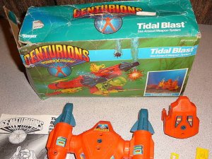TIDAL BLAST ARMOR 100% COMPLETE BOXED CENTURIONS