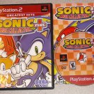 SONIC MEGA COLLECTION 13 GAMES PS2 100% COMPLETE