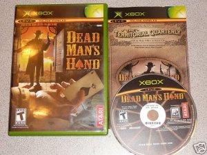 DEAD MAN'S HAND ATARI XBOX 100% COMPLETE