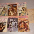WOMAN'S WEEKLY LIBRARY VINTAGE BOOK LOT OF 7 ROMANCE