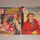 ORACLE LIBRARY #163 & #164 1956 2 BOOKS STRANGER FEAR