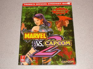 MARVEL VS CAPCOM 2 PRIMA OFFICIAL STRATEGY GUIDE DC