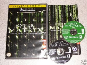 ENTER THE MATRIX 2 DISC ATARI NINTENDO GAMECUBE WII