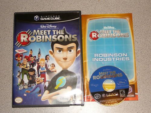 MEET THE ROBINSONS NINTENDO GAMECUBE COMPLETE 100% WII