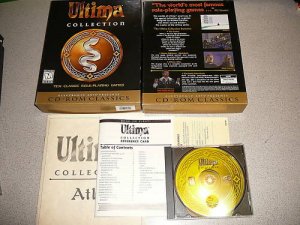 ULTIMA COLLECTION 100% COMPLETE BOXED PC MAP 1-8 RARE