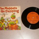 THE MUPPETS GO CAMPING 33 1/3 RPM RECORD BOOK SET