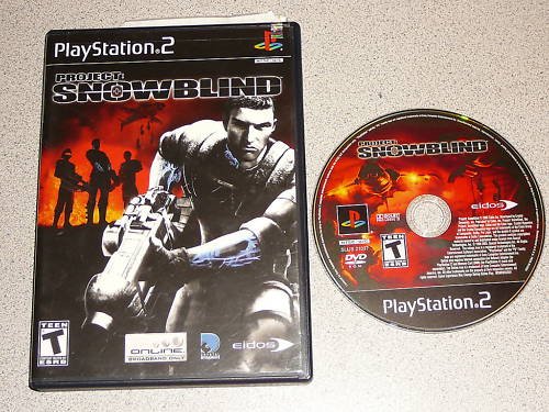 PROJECT SNOWBLIND SNOW BLIND PS2 PLAYSTATION 2