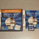 BRAIN AGE 2 NINTENDO DS 100% COMPLETE