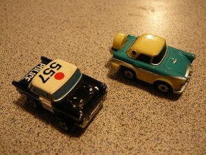 MICRO LIGHTS COLLECTION #3 MICRO MACHINES 1990 SET