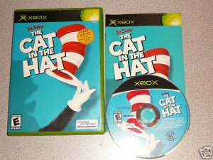 CAT IN THE HAT DR SEUSS XBOX 100% COMPLETE