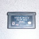 MINORITY REPORT GBA NINTENDO GAMEBOY ADVANCE DS