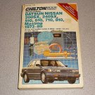 CHILTON DATSUN NISSAN 200 240 510 73-89 REPAIR MANUAL