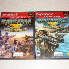 SOCOM US NAVY SEALS 1 & 2 PS2 100% COMPLETE 2 GAME SET
