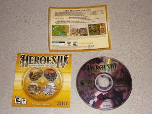 HEROES MIGHT MAGIC IV 4 3DO DISC 1 ONLY PC WIN CD