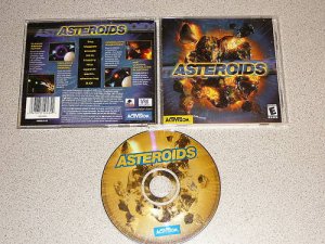 ASTEROIDS UPDATED CLASSIC PC WIN CD COMPLETE