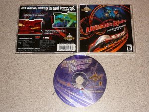 ULTIMATE RIDE ROLLER COASTER SIM PC CD ROM COMPLETE