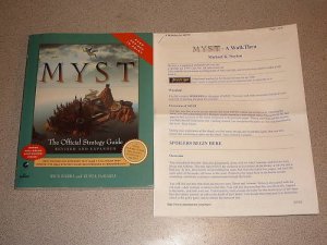 MYST REVISED PRIMA STRATEGY GUIDE PC MAC SATURN MAP