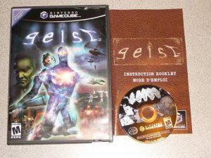 GEIST MATURE NINTENDO GAMECUBE 100% COMPLETE WII