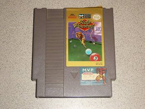 SIDE POCKET POOL DATA EAST NINTENDO NES SYSTEM