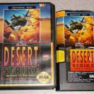 DESERT STRIKE EA RETURN GULF SEGA GENESIS 100% COMPLETE