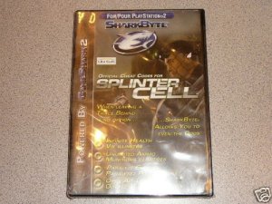 SPLINTER CELL SKARKBYTE CHEAT NEW PS2 PLAYSTATION 2