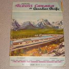EASTWARD ACROSS CANADA BY CANADAIN PACIFIC CP MAGAZINE