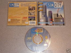 SIM CITY SIMCITY ORIGINAL PC IBM CD ROM WIN VERY RARE
