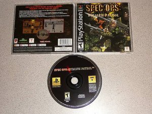SPEC OPS STEALTH PATROL PS1 100% COMPLETE MINT