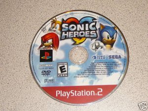 SONIC HEROES PS2 PLAYSTATION 2 EVERYONE