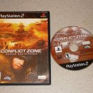 CONFLICT ZONE MODERN WAR STRATEGY PS2 PLAYSTATION 2