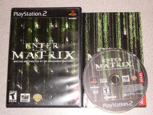 ENTER THE MATRIX PS2 PLAYSTATION 2 COMPLETE 100%