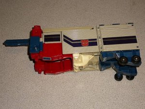 POWERMASTER OPTIMUS PRIME TRAILER G1 TRANSFORMERS
