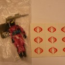 NAME YOUR CREATE COBRA NEW SEALED STICKERS GI JOE MAIL
