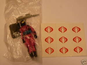 NAME YOUR CREATE COBRA NEW SEALED STICKERS GI JOE MAIL