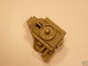 MOBILE COMMAND CENTER ENGINE TOP & BOTTOM PARTS GI JOE