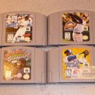ALL STAR TRIPLE SLUGFEST GRIFFEY BASEBALL 4 GAMES N64