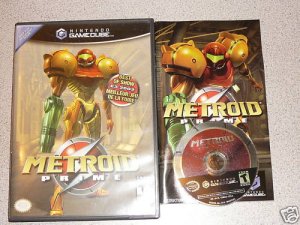 METROID PRIME NINTENDO GAMECUBE 100% COMPLETE WII