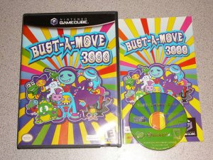 BUST A MOVE 3000 NINTENDO GAMECUBE COMPLETE WII