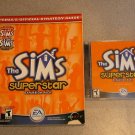 THE SIMS SUPERSTAR GAME AND STRATEGY GUIDE PC CD ROM